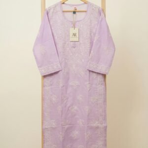 Lakhnavi cotton long kurti