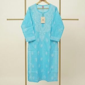 Lakhnavi cotton long kurti
