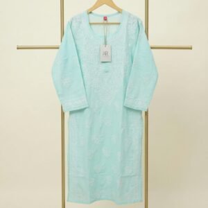 Lakhnavi cotton long kurti