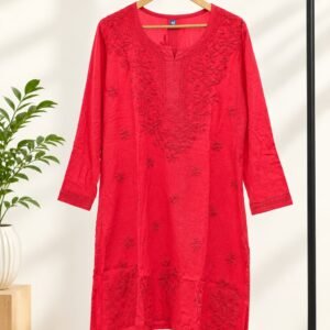Lakhnavi rion Short kurti