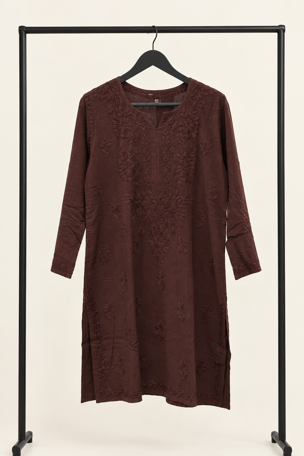 Lakhnavi rion Short kurti