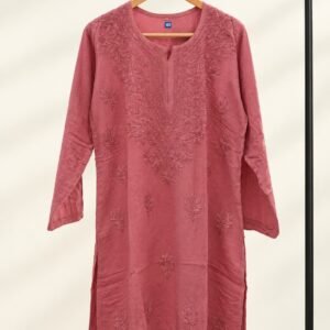 Lakhnavi rion Short kurti